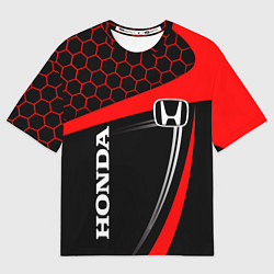 Мужская футболка оверсайз HONDA ХОНДА SPORT