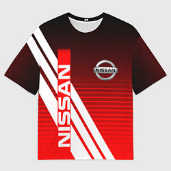 Мужская футболка оверсайз NISSAN НИССАН СПОРТ