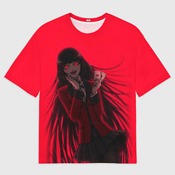 Мужская футболка оверсайз ЮМЭКО БЕЗУМНЫЙ АЗАРТ