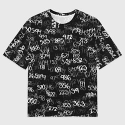 Мужская футболка оверсайз Минус семь