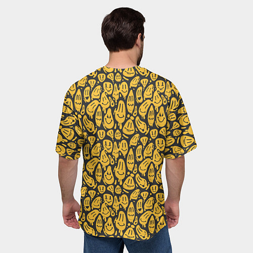 Мужская футболка оверсайз WTF / 3D-принт – фото 4