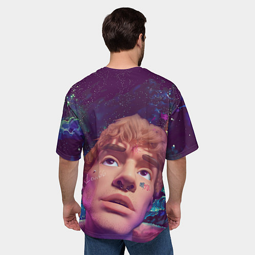 Мужская футболка оверсайз LOVV66 / 3D-принт – фото 4