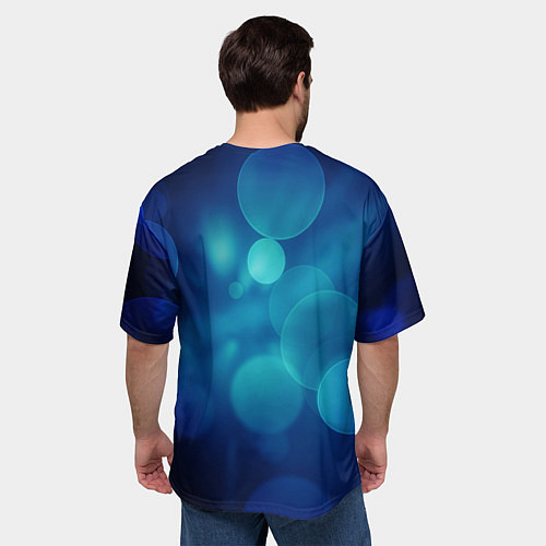 Мужская футболка оверсайз Сборная Италии / 3D-принт – фото 4