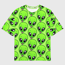 Мужская футболка оверсайз Инопланетяне