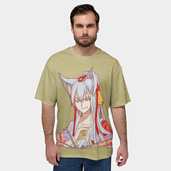Футболка оверсайз мужская Tomoe, цвет: 3D-принт — фото 2