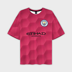 Футболка оверсайз мужская Manchester City Home Goalkeeper 202122, цвет: 3D-принт