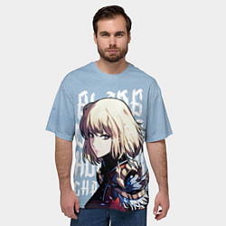 Футболка оверсайз мужская Blade Dancer, цвет: 3D-принт — фото 2