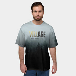 Футболка оверсайз мужская Resident Evil Village, цвет: 3D-принт — фото 2