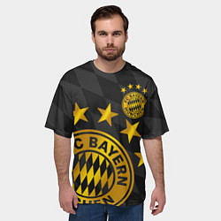 Футболка оверсайз мужская ФК БАВАРИЯ BAYERN МЮНХЕН, цвет: 3D-принт — фото 2