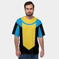 Футболка оверсайз мужская Костюм Неуязвимого, цвет: 3D-принт — фото 2