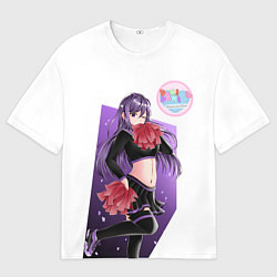 Футболка оверсайз мужская Yuri Doki Doki Literature Club, цвет: 3D-принт