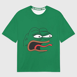 Футболка оверсайз мужская Pepe skin, цвет: 3D-принт