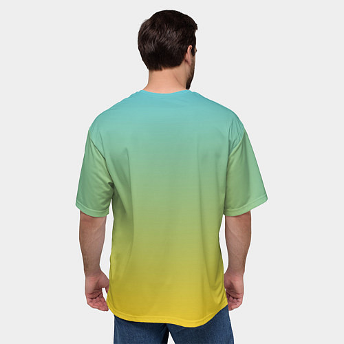 Мужская футболка оверсайз T-rex Король динозавров / 3D-принт – фото 4