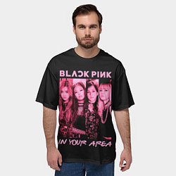 Футболка оверсайз мужская In your area, цвет: 3D-принт — фото 2