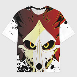Мужская футболка оверсайз Взгляд фурини