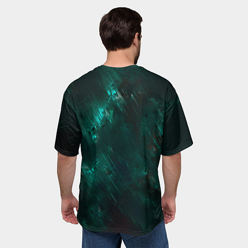 Мужская футболка оверсайз MINECRAFT / 3D-принт – фото 4
