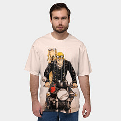 Футболка оверсайз мужская Онидзука GTO, цвет: 3D-принт — фото 2