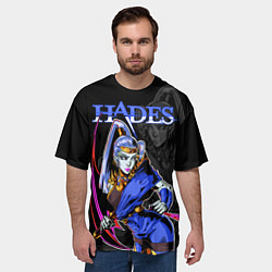 Футболка оверсайз мужская Hades Megaera, цвет: 3D-принт — фото 2
