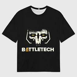Футболка оверсайз мужская BATTLETECH, цвет: 3D-принт