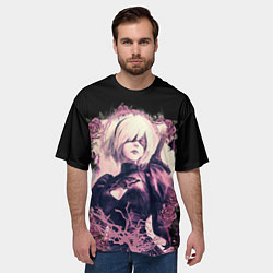 Футболка оверсайз мужская 2B ROSES, цвет: 3D-принт — фото 2