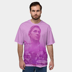 Футболка оверсайз мужская Drive, цвет: 3D-принт — фото 2