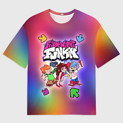 Мужская футболка оверсайз Friday Night Funkin