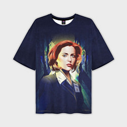 Футболка оверсайз мужская Dana Scully, цвет: 3D-принт