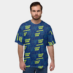 Футболка оверсайз мужская CHAMPION, цвет: 3D-принт — фото 2
