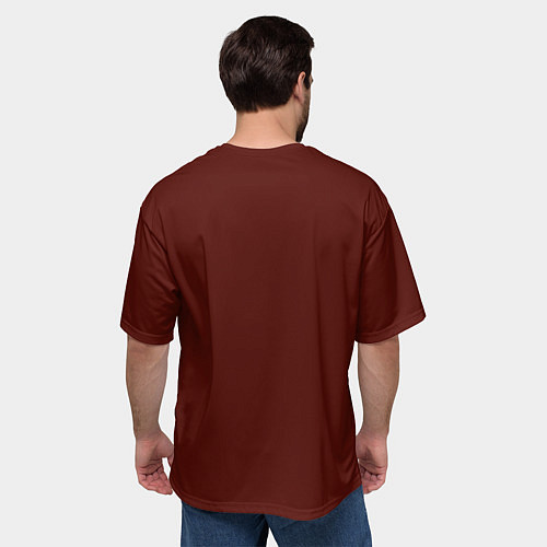 Мужская футболка оверсайз Genshin Impact Diluc / 3D-принт – фото 4