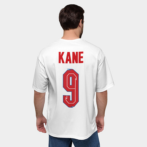 Мужская футболка оверсайз Кейн форма Англия 20212022 / 3D-принт – фото 4