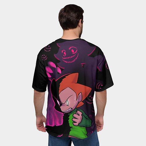 Мужская футболка оверсайз Friday Night Funkin FNF / 3D-принт – фото 4