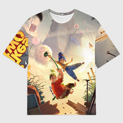 Футболка оверсайз мужская It takes two, цвет: 3D-принт