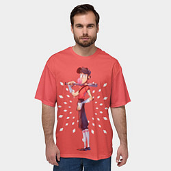 Футболка оверсайз мужская Scout, цвет: 3D-принт — фото 2
