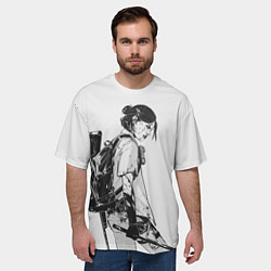 Футболка оверсайз мужская BW Elly, цвет: 3D-принт — фото 2