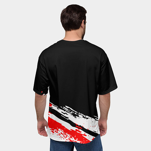 Мужская футболка оверсайз Кенма Козуме Haikyuu!! / 3D-принт – фото 4