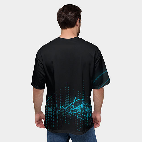 Мужская футболка оверсайз Bugs Bunny / 3D-принт – фото 4