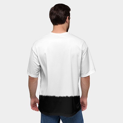 Мужская футболка оверсайз Эдвард Ньюгейт One Piece Большой куш / 3D-принт – фото 4