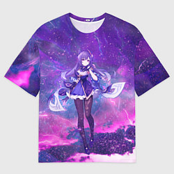 Футболка оверсайз мужская Genshin Impact Кэ Цин, цвет: 3D-принт