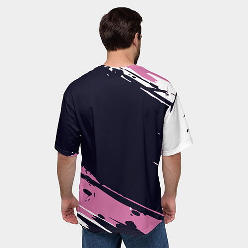 Мужская футболка оверсайз Шарлотта Катакури One Piece / 3D-принт – фото 4