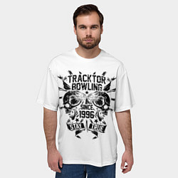 Футболка оверсайз мужская Tracktor Bowling, цвет: 3D-принт — фото 2