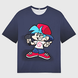 Мужская футболка оверсайз Friday Night Funkin Бойфренд