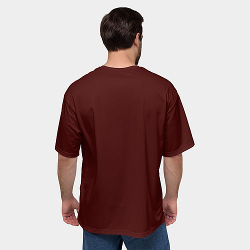 Мужская футболка оверсайз One Piece Портгас Д Эйс в огне / 3D-принт – фото 4