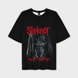 Футболка оверсайз мужская MICK THOMPSON SLIPKNOT СЛИПКНОТ Z, цвет: 3D-принт