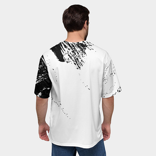 Мужская футболка оверсайз Radiohead Радиохед Z / 3D-принт – фото 4