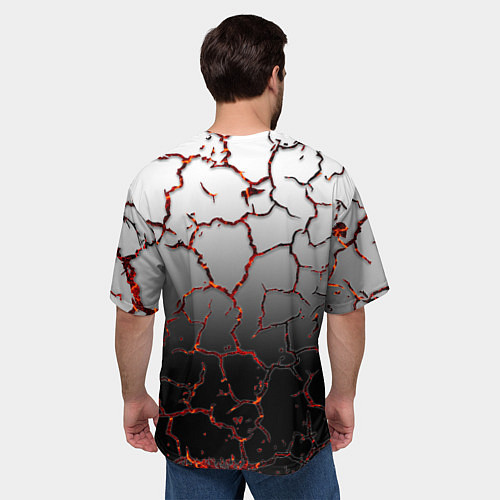 Мужская футболка оверсайз Friday Night Funkin Tricky One / 3D-принт – фото 4