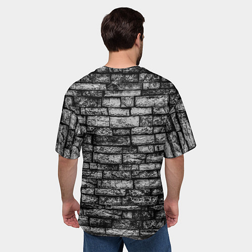 Мужская футболка оверсайз Friday Night Funkin TrickyWall / 3D-принт – фото 4