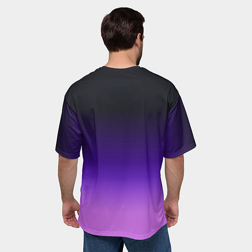 Мужская футболка оверсайз FNF SKID AND PUMP / 3D-принт – фото 4