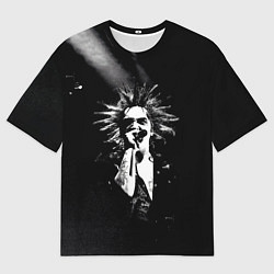 Футболка оверсайз мужская Горшок на концерте, цвет: 3D-принт