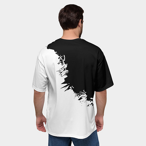 Мужская футболка оверсайз Ринтаро Суна Suna Rintaro / 3D-принт – фото 4