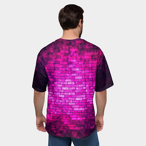 Мужская футболка оверсайз Скид и Памп Skid and Pump / 3D-принт – фото 4